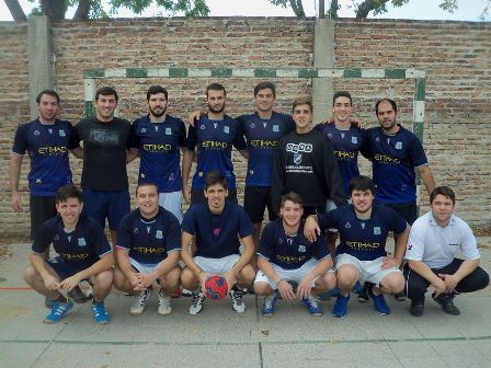 El equipo de handball Gas Pimienta