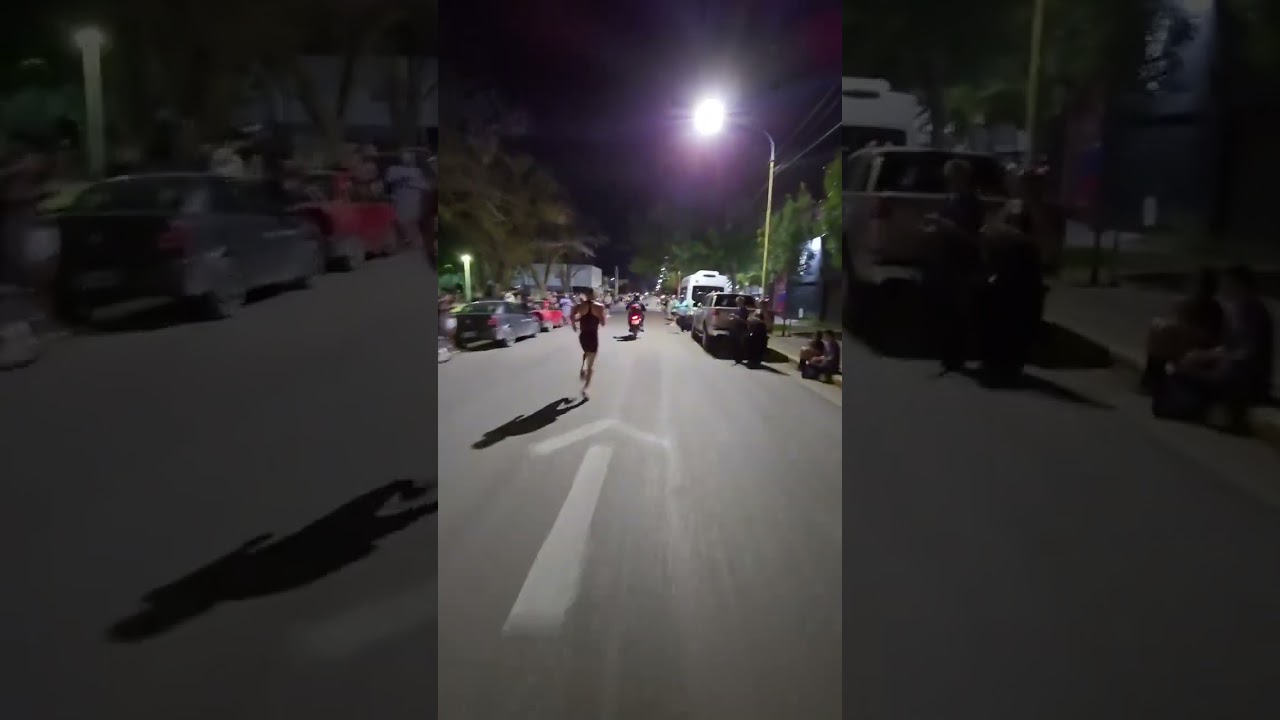 Laureano Rosa ganó la Corrida Centenario en Neuquen. Video de Tiempo Oficial Pergamino.