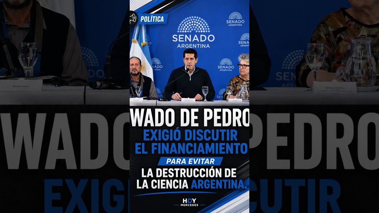 Wado de Pedro encabezó un debate sobre la ciencia argentina
