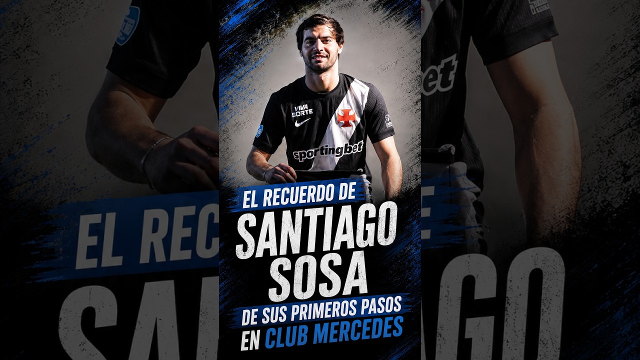 Santiago Sosa recordó sus inicios en Club Mercedes