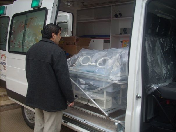 Ustarroz entrega ambulancia Ustarroz entrega ambulancia