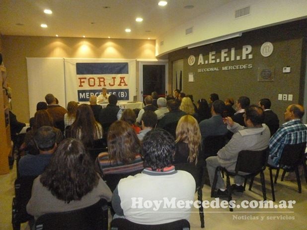 Gustavo Lopez., presidente de Forja Nacional