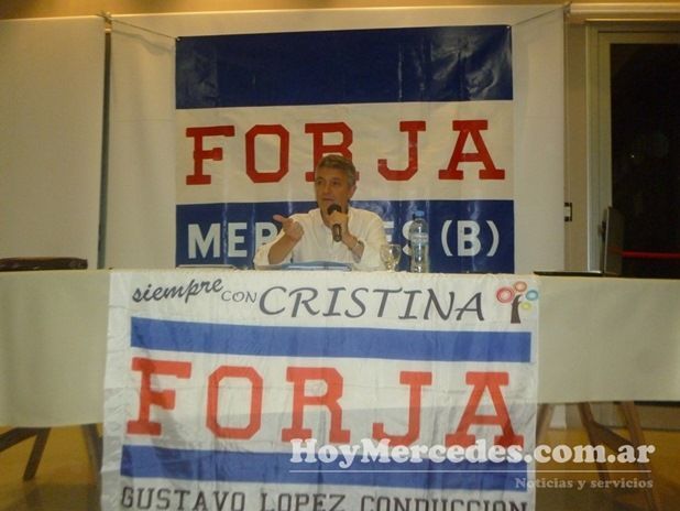 Gustavo López, presidente de Forja Nacional