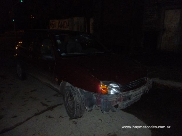 Accidente en 47 y 26 durante la madrugada del domingo 1 de mayo