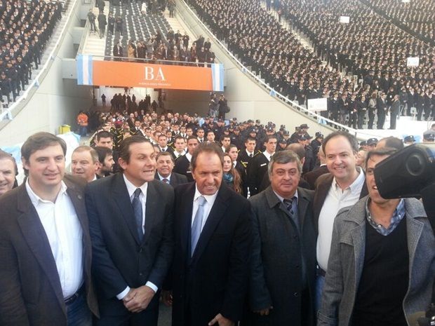 Selva junto a Scioli