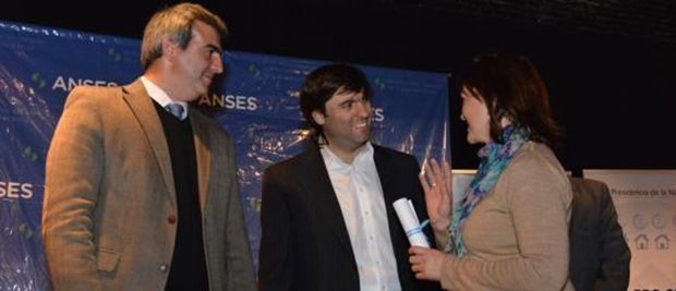 Diego Bossio en San Antonio de Areco