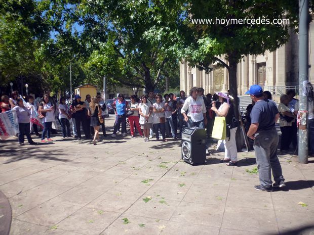 Movilización Docentes Mercedes