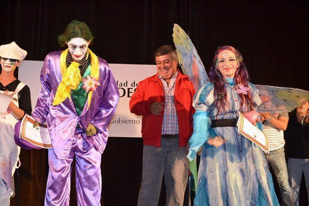 Estatuas vivientes mercedes 2014