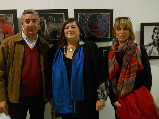 Oscar Albini, Maria Luisa Storani y Liliana Goñi