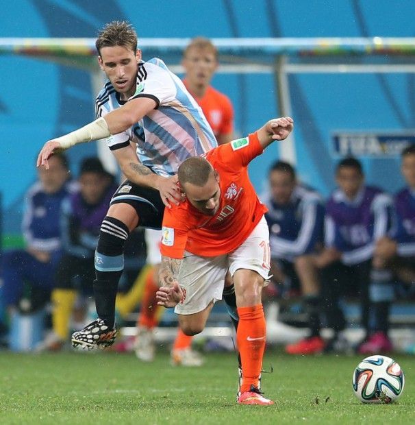 Lucas Biglia - Argentina Holanda 