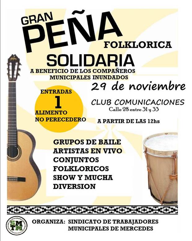 Peña Solidaria Sindicato Trabajadores Municipales Mercedes peñasolidaria-sindicatomunicipales