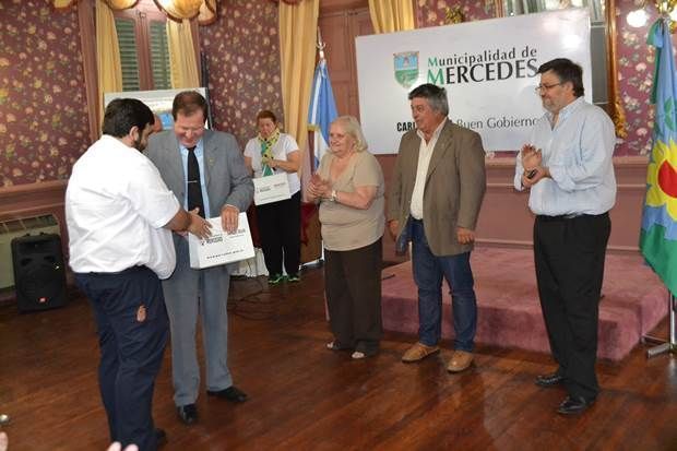 Derechos Humanos Mercedes, Carlos Selva, Marcelo Melo, Marcelo Denápole Derechos Humanos Mercedes