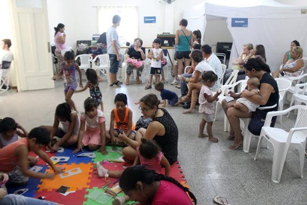 Operativo de salud, gowland, frente mercedino, ministerio de salud de la nación operaritosalud-gowland