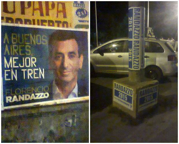 Florencio Randazzo 2015, Los Pasos Previos Mercedes Randazzo-Afiches-2015