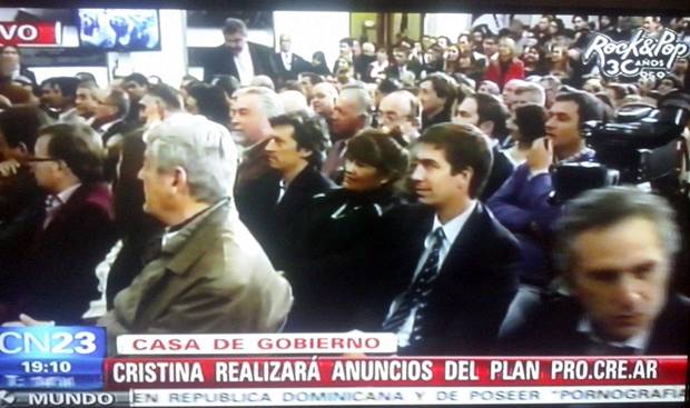 Juan Ustarroz, Casa Rosada, ProCreAr ustarroz-casarosada