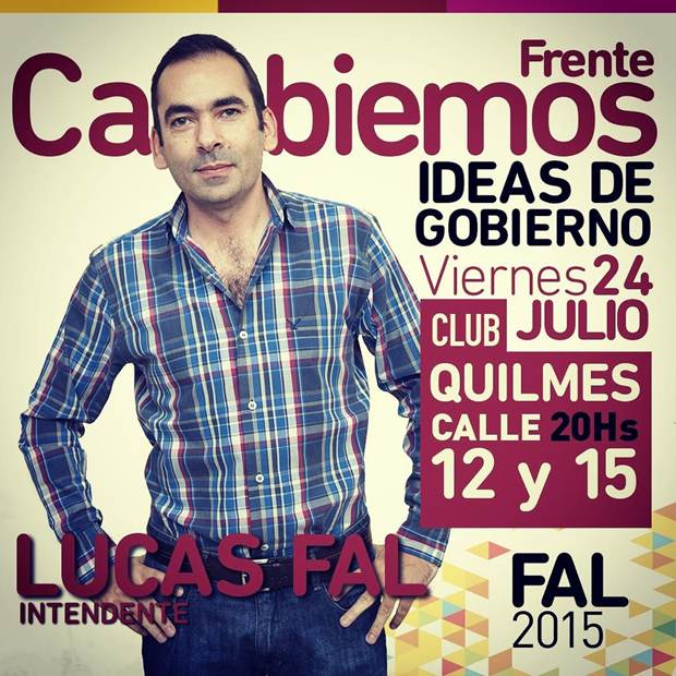 Lucas Fal LucasFal-ActoQilmes