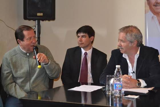 Marcelo Denapole, UNA, Felipe Solá denapole-sola-1