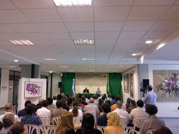 Universidad Nacional de Luján, inauguración UNLu, UNLu, Arizio, Ingeniero Arizio, recotr UNLu Editorial-UNLu (2)