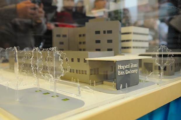 Hospital Dubarry, Daniel Scioli, obras salud mercedes, Wado De Pedro, Juan Ustarroz, Alberto España scioli.depedro-ustarroz-10.2015.2