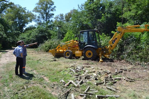 Caminos rurales, limpieza, reparación y mejoras