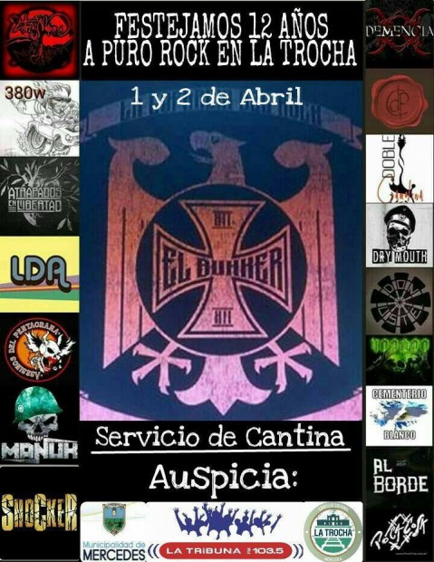 Carlos "El Bunker" Brea y un festival de Rock!