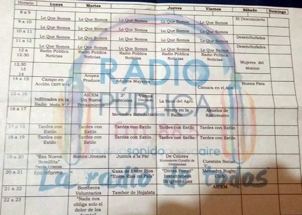 RPM Programación 2016