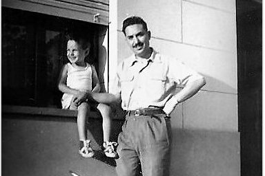 Osvaldo Dinova conmigo 1955-