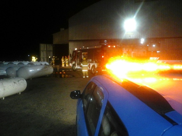 Principio de incendio