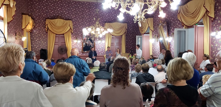 Reunión con jubilados municipales