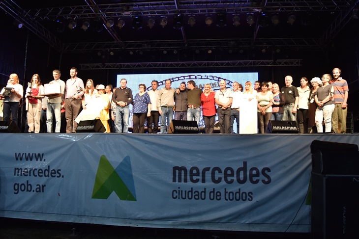 Productores a la hora de la premiación
