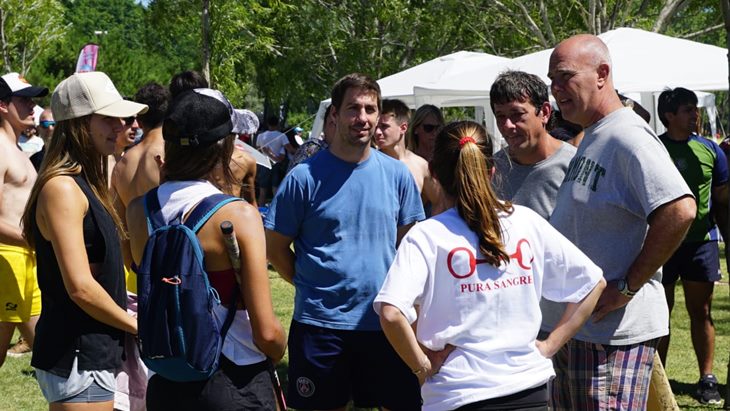 Encuentro de deporte y familia