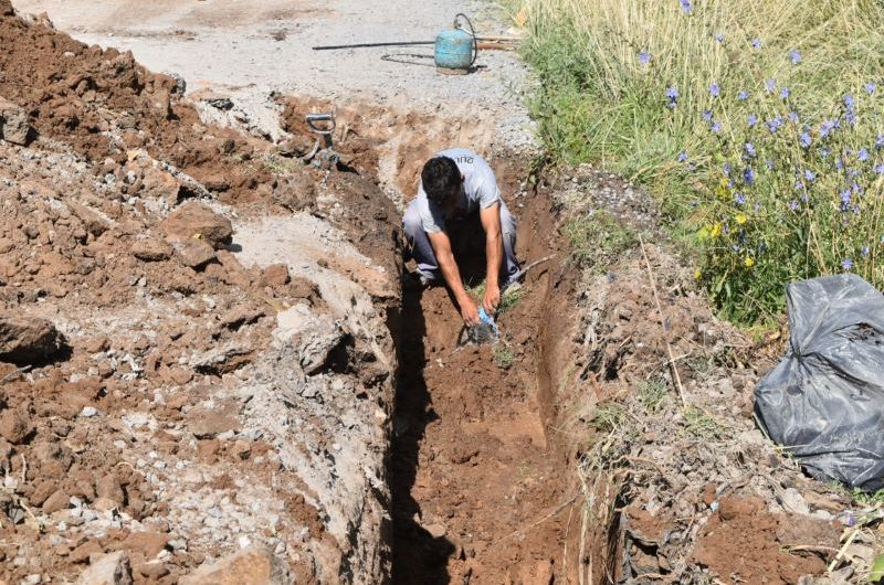 Tareas de reparación en el servicio de agua corriente