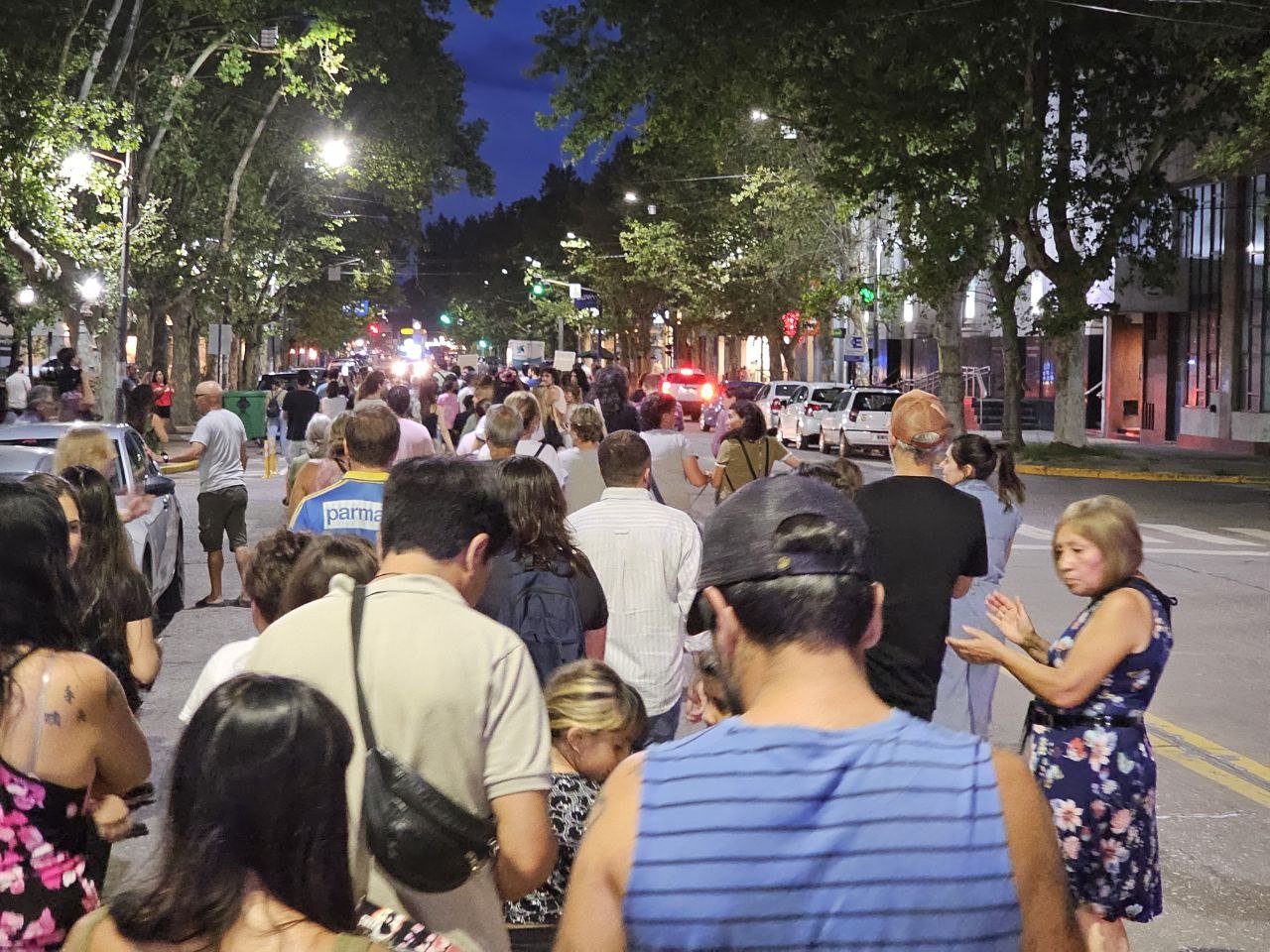 Marcha contra el DNU de Milei