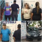 Peruanos detenidos - Policia comunal - Mercedes