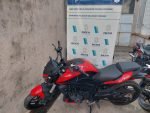 Policía recupera moto robada en Mercedes