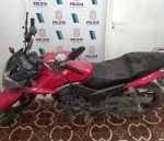 Mercedes recuperan moto robada