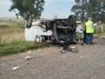 Siniestro vial fatal en Ruta Nacional N°5 Suipacha