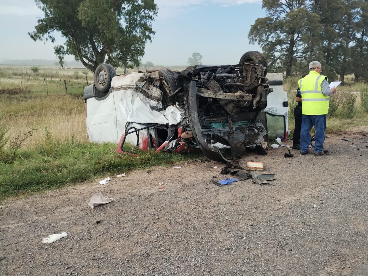 Siniestro vial fatal en Ruta Nacional N°5 Suipacha