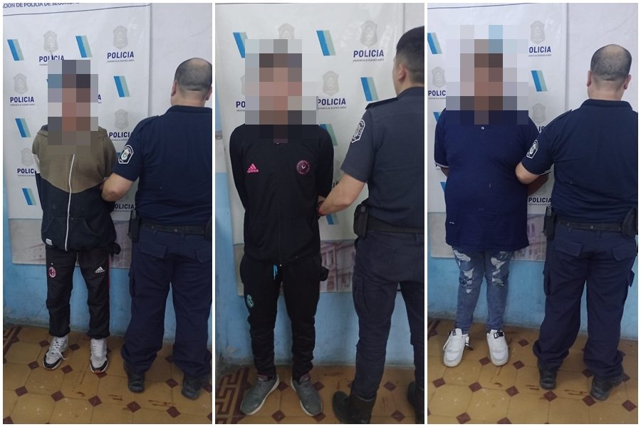 Detenidos operativo de motos mercedes