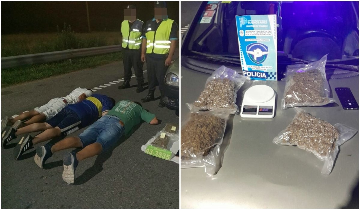 Policía Comunal - Detenidos con Marihuana