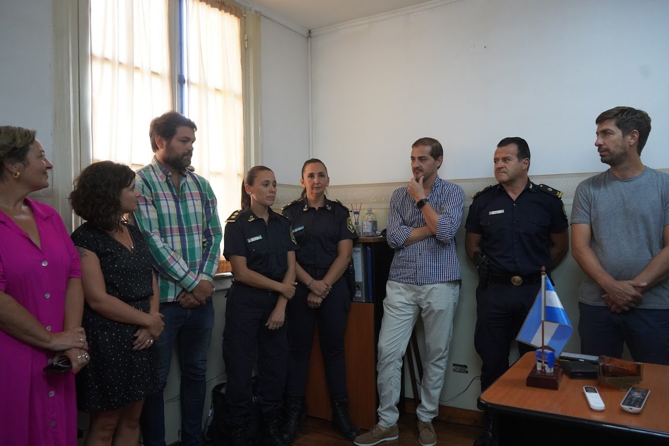 Vanesa Casas comisaria policía comunal mercedes