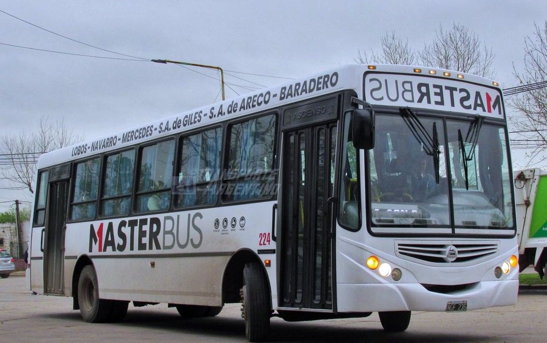 Aumento de pasajes empresa Masterbus