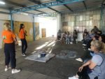 La dirección de Protección Civil llevó adelante con sus equipos la jornada donde se compartieron conocimientos y prácticas de RCP y maniobra de Heimlich a solicitud de la conducción de la institución educativa.