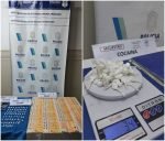 La patrulla de la Policía Comunal en sus intervenciones de prevención y control en la vía pública detectan un sujeto que estaba haciendo movimientos sospechosos. La duda generó que se iniciara un sigiloso operativo que permitió la detención con posesión de cocaína y dinero.