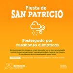 Fiesta de San Patricio postergada hasta nuevo aviso