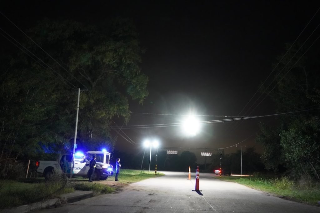 Policía Comunal y secretaría de seguridad controlaron 800 vehículos en Mercedes