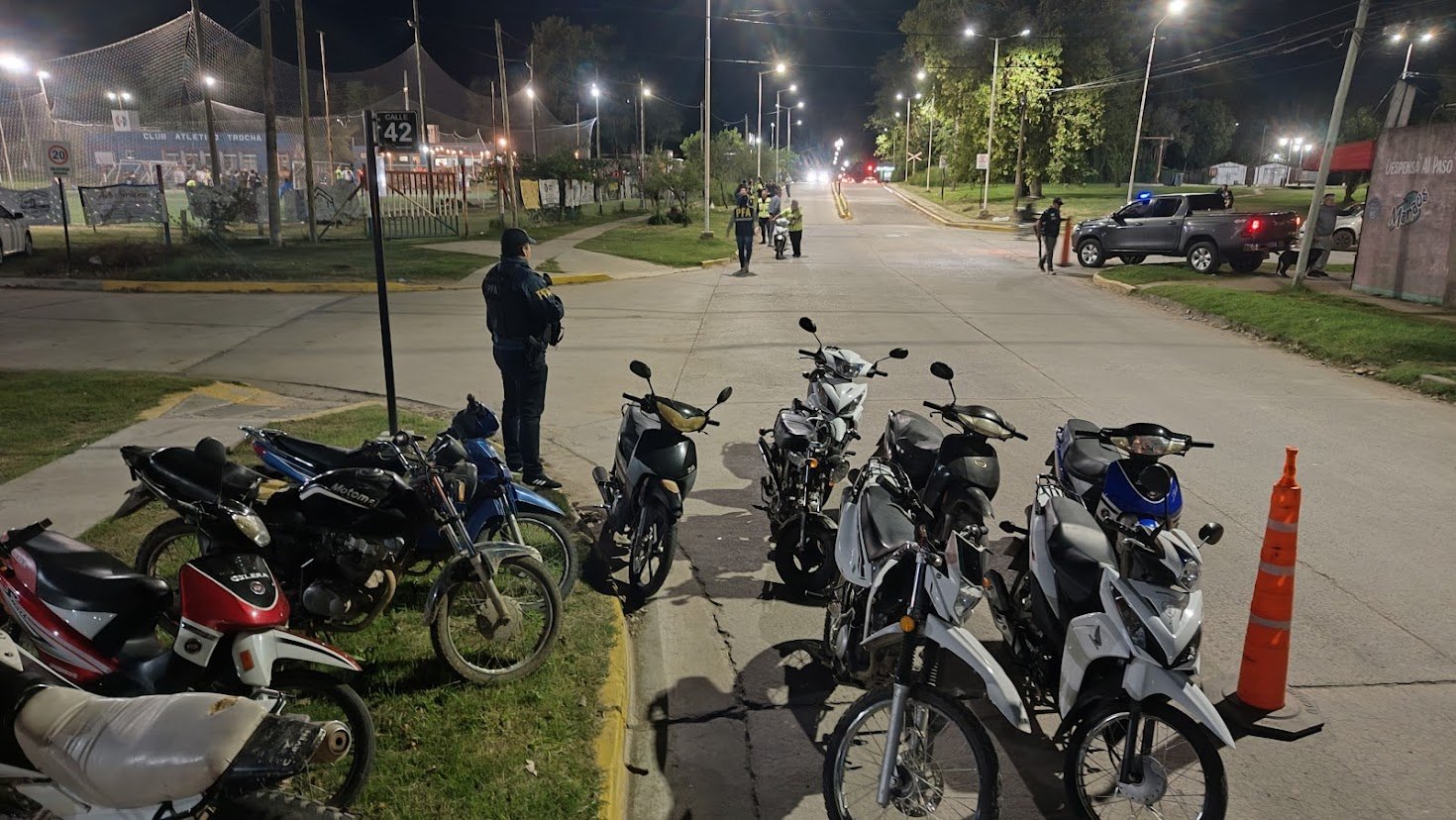 Fuerte operativo en tres sectores de la ciudad por la seguridad vial