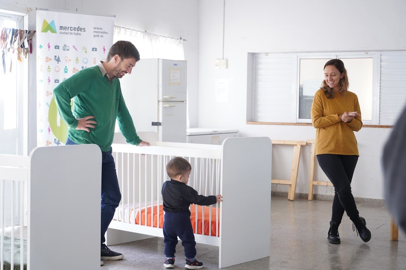 Finalizó curso pre parto y entrega de cunas desde el programa Mil Días