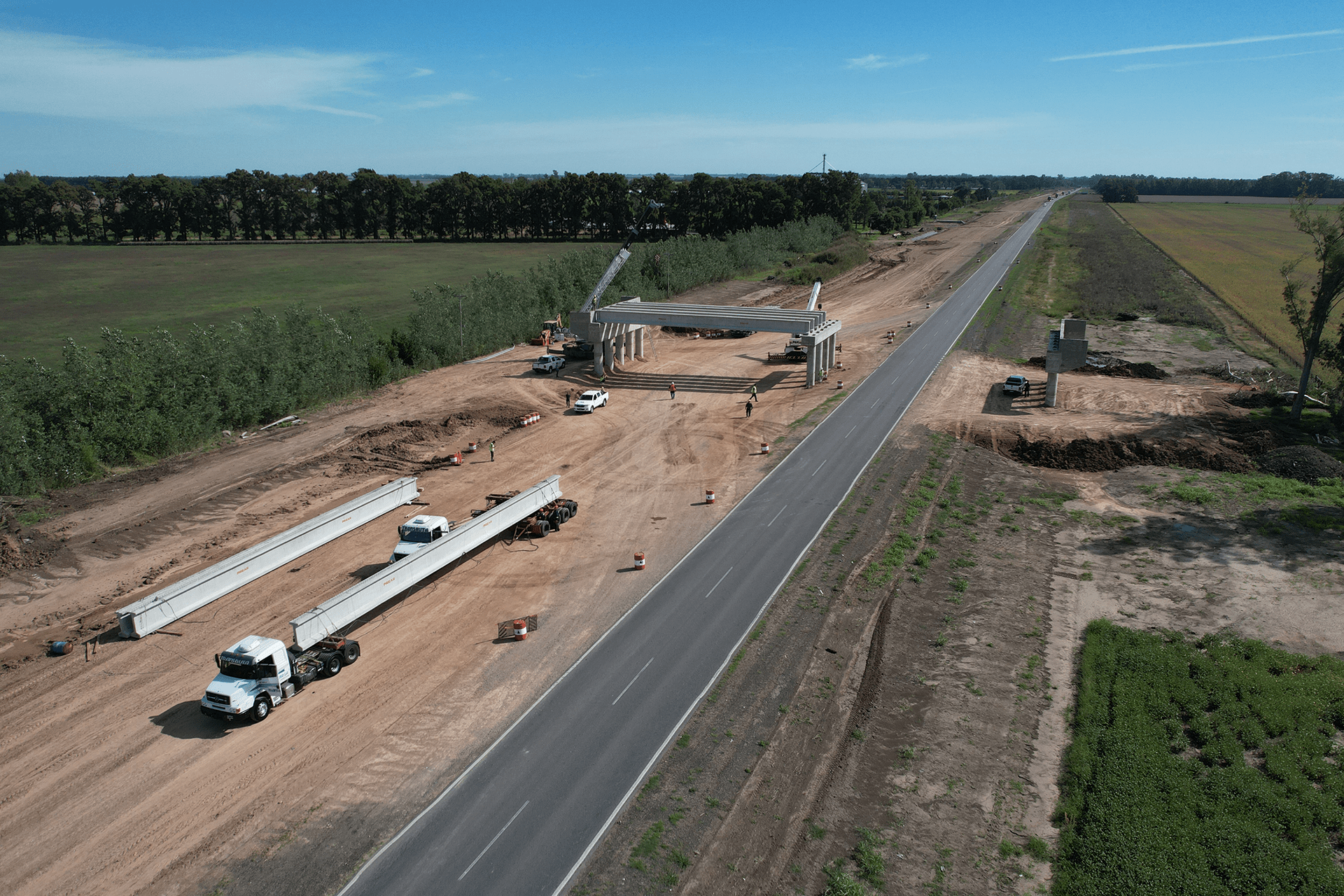 Provincia avanza con la obra de doble calzada en Ruta N°41