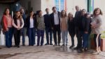 Ustarroz con funcionarios provinciales visitaron “El Pampero”